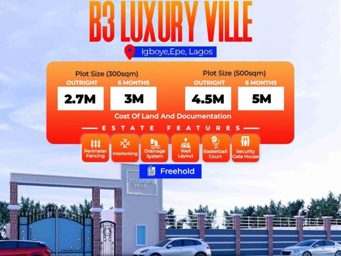 B3 LUXURY VILLE