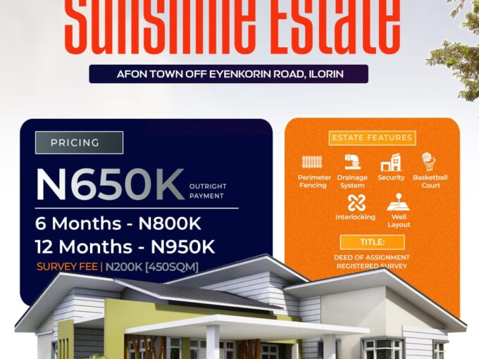 SUNSHINE ESTATE